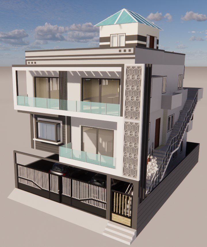 Sajesh Vincy Residence 2BHK