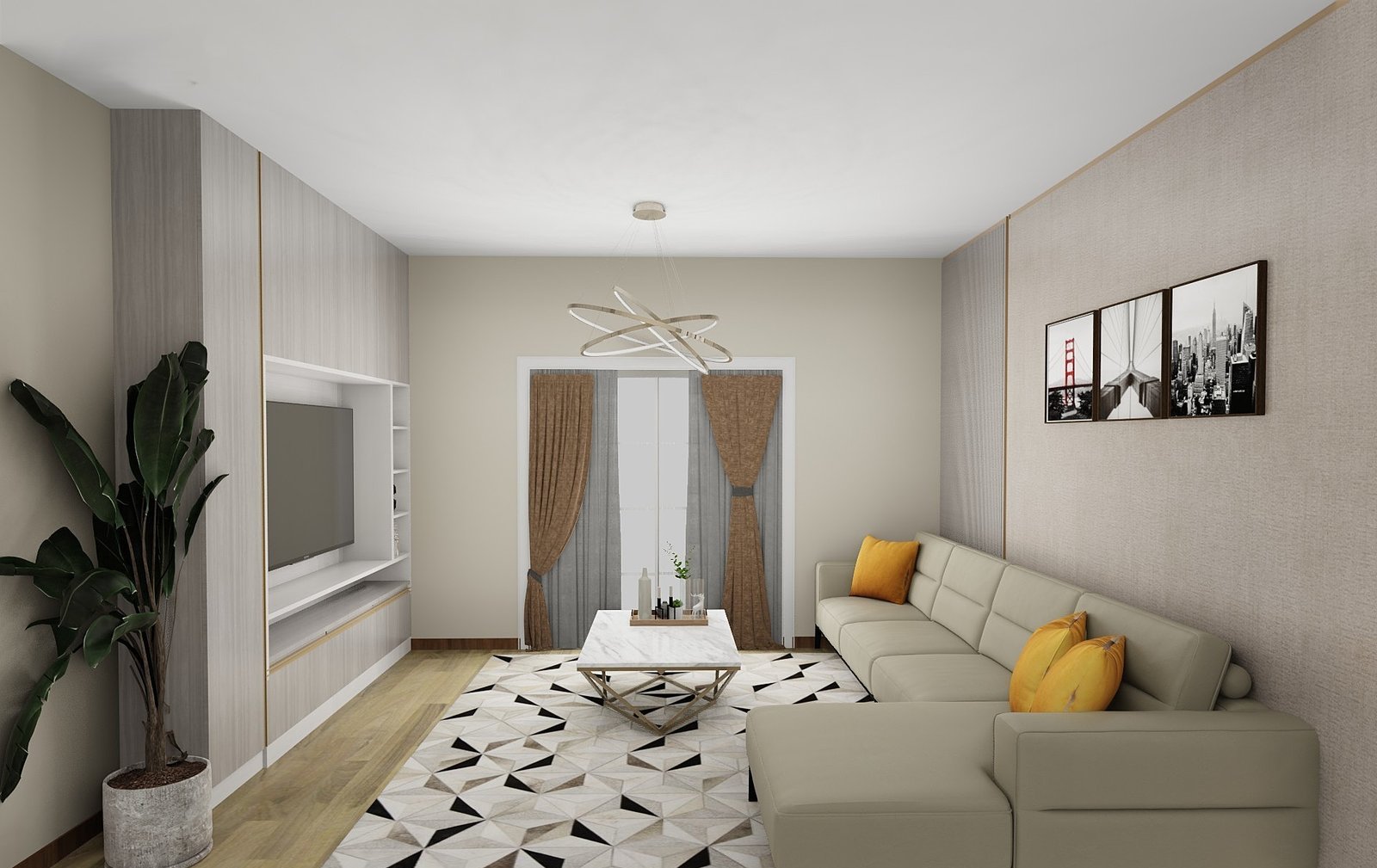 Living Room Before